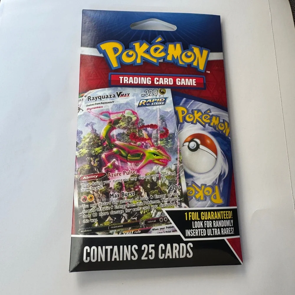 pokemon trading card game contains 25 cards Walmart Pokemon 25 card Mystery Pack ! Was it worth it ? It contains 25 cards with 1 foil card. , -, -, #pokemontcg #pokemoncards #pokemoncommunity #pokemoncollector #pokemoncollection #tcg